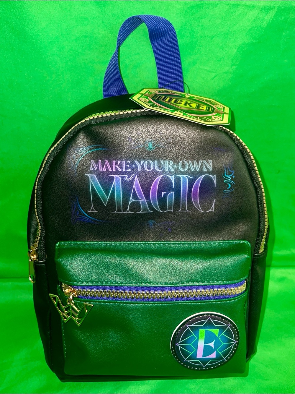 WICKED Elphaba Green/Black Mini 11" Backpack 🎒Make Your Own Magic 🪄NEW NWT🔥